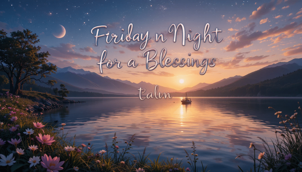 Friday Blessings